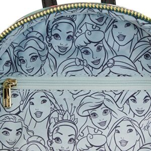 Loungefly Disney Mini Backpack Princess Sidekicks All Over Print Shoulder Bag