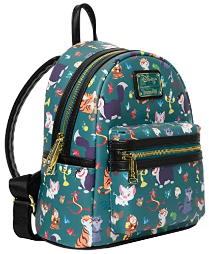 Loungefly Disney Mini Backpack Princess Sidekicks All Over Print Shoulder Bag