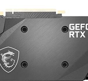 MSI Gaming GeForce RTX 3060 Ti LHR 8GB GDRR6X, 256-Bit, HDMI/DP, Nvlink, Torx Fan 3, Ampere Architecture OC Graphics Card (RTX 3060 TI Ventus 2X 8GD6X OC)