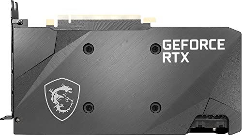 MSI Gaming GeForce RTX 3060 Ti LHR 8GB GDRR6X, 256-Bit, HDMI/DP, Nvlink, Torx Fan 3, Ampere Architecture OC Graphics Card (RTX 3060 TI Ventus 2X 8GD6X OC)