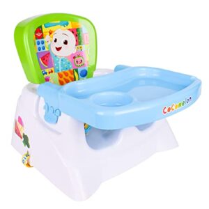 cocomelon booster seat with tray