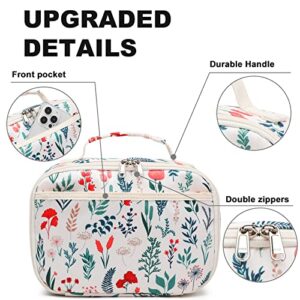 CAMTOP Lunch Box Kids Insulated Lunch Bag Small Cooler Thermal Meal Thermal lunchbox for Girls Boys School Picnics(Flower)