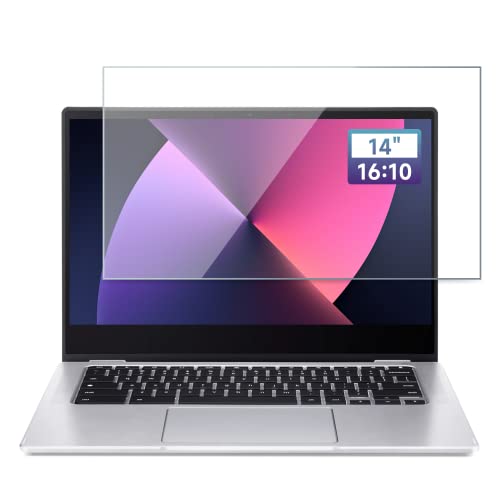 F FORITO 14 Inch Tempered Glass Laptop Screen Protector - Anti-Scratch & Anti Fingerprint Compatible with 14” Lenovo/ASUS/Dell/HP/Acer Laptops with 16:10 Aspect Ratio