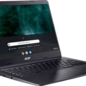 acer 2023 Flagship Chromebook 14" FHD 1080p IPS Touchscreen Light Computer Laptop, Intel Celeron N4020 (Upto 2.6GHz, 4GB RAM, 64GB eMMC, HD Webcam, WiFi 5, 12+ Hours Battery, Chrome OS+MarxsolCables