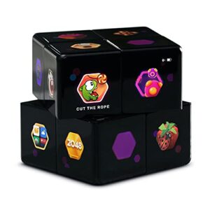 WOWCube System Black Edition - Puzzle Gaming Console, 40 Games and apps, STEM Certified