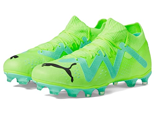 PUMA Future Match FG/AG Fast Yellow/Puma Black/Electric Peppermint 9.5 D (M)