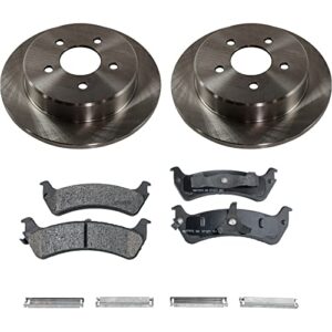 fwpstzbs disc brake rotor and pad kit fits rear models with rear discs (cast iron)