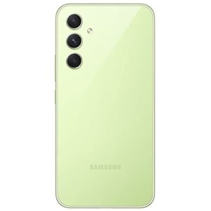 SAMSUNG Galaxy A54 5G + 4G LTE (128GB + 6GB) Unlocked Worldwide Dual Sim (Only T-Mobile/Mint/Metro USA Market) 6.4" 120Hz 50MP Triple Cam + (15W Wall Charger) (Awesome Lime (SM-A546M))