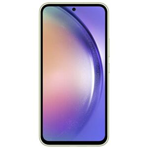 SAMSUNG Galaxy A54 5G + 4G LTE (128GB + 6GB) Unlocked Worldwide Dual Sim (Only T-Mobile/Mint/Metro USA Market) 6.4" 120Hz 50MP Triple Cam + (15W Wall Charger) (Awesome Lime (SM-A546M))