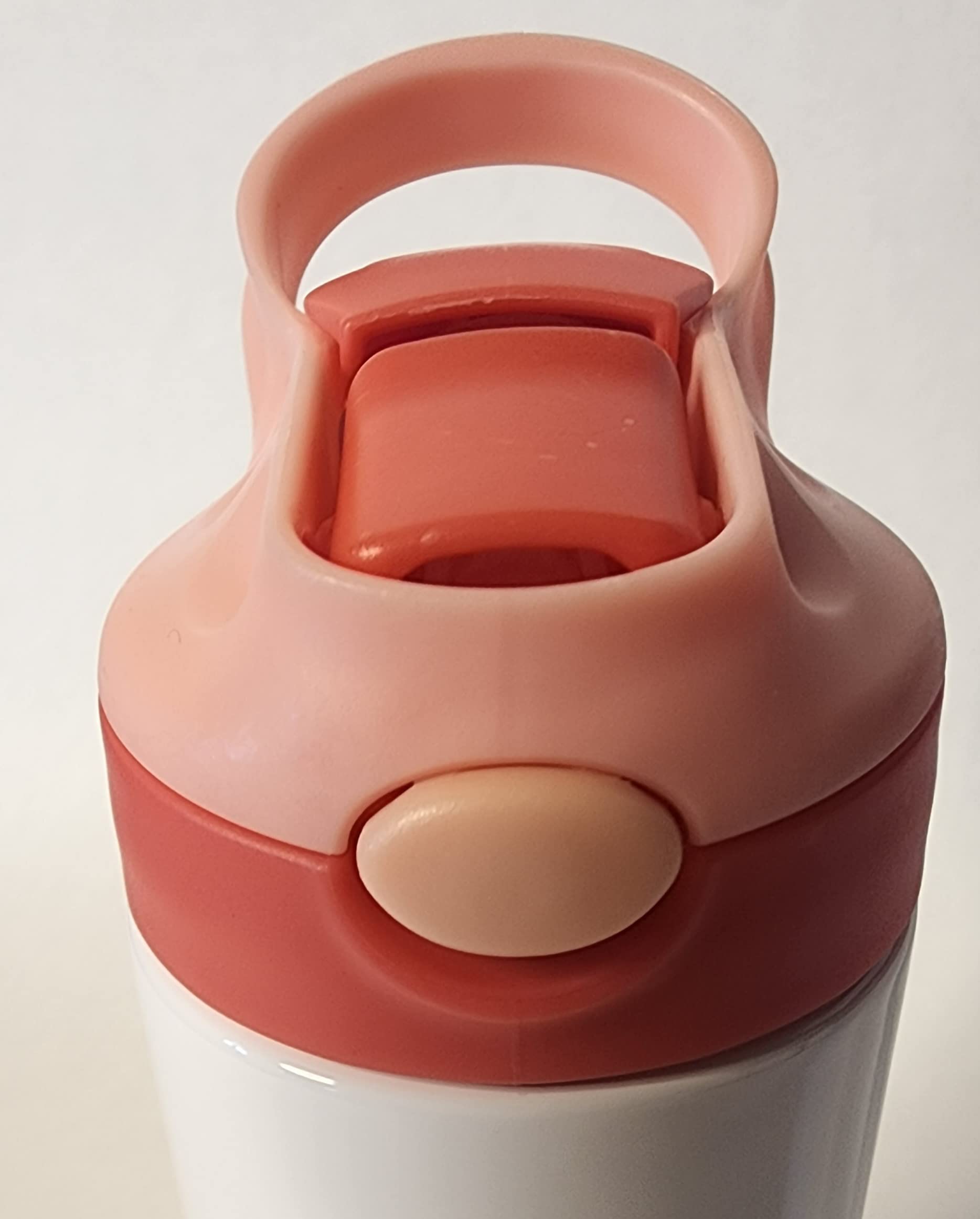 2 pack 12oz sublimation toddler tumblers (Black lid and pink lid)