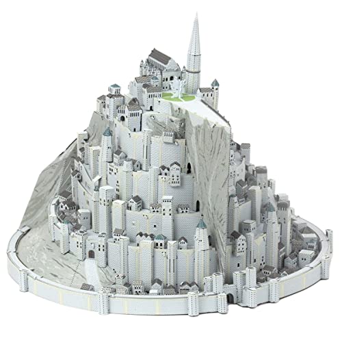 Metal Earth Premium Series Lord of The Rings Minas Tirith 3D Metal Model Kit Fascinations
