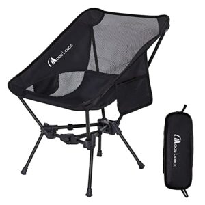 moon lence portable camping chair backpacking chair - the 4th generation ultralight folding chair - compact, lightweight foldable chairs for hiking mountaineering, beach