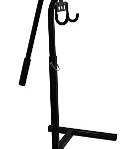 Extreme Max 5001.5037 PRO Series Snowmobile Lever Lift Stand - 33" Max Height Fits Most Snowmobiles & 5001.5028 Heavy-Duty Snowmobile/ATV Tow Strap