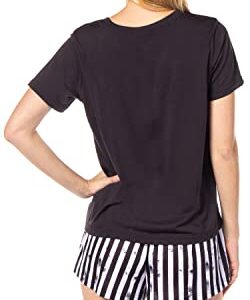 INTIMO Beetlejuice Womens' Handbook For The Recently Deceased Sleep Pajama Set Shorts (XXX-Large) Multicolored