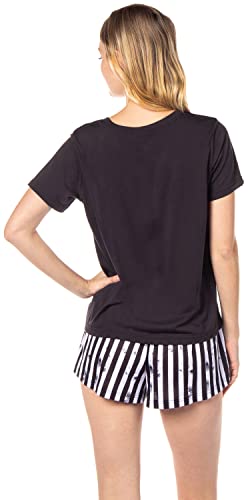 INTIMO Beetlejuice Womens' Handbook For The Recently Deceased Sleep Pajama Set Shorts (XXX-Large) Multicolored