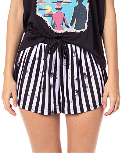 INTIMO Beetlejuice Womens' Handbook For The Recently Deceased Sleep Pajama Set Shorts (XXX-Large) Multicolored