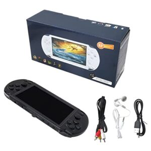 5.1" 8GB Retro Handheld Game Console Portable Video Game Built in 10000 Games Support E-book Format of TXTe-book Reading - Black