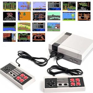 SFABF Classic Edition Mini Retro Game Console,AV Output Plug & Play Classic Mini Video Games, Built-in 620 Games with 2 Classic Controllers, Birthday Gifts Choice for Children/Adults