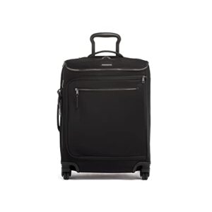 tumi voyageur leger continental carry-on - luggage with wheels - suitcases for women & men - black & gunmetal hardware