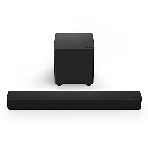 VIZIO 40-inch D-Series Full HD 1080p Smart TV, D40f-J09, 2022 Model & VIZIO V-Series 2.1 Compact Home Theater Sound Bar with DTS Virtual:X, Bluetooth, Wireless Subwoofer - V21t-J8