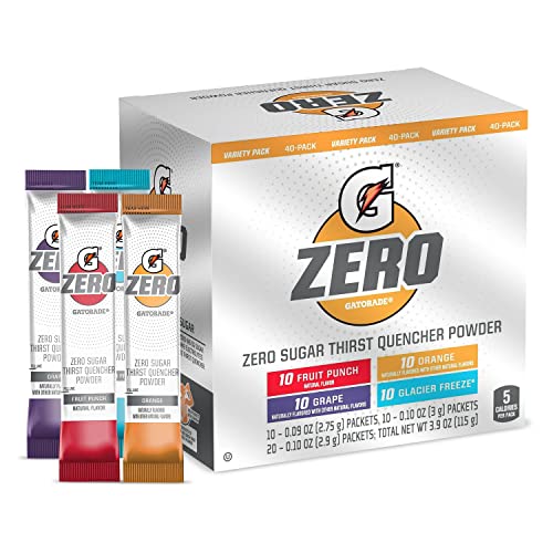 Gatorade Zero - Gatorade Powder - Gatorade Zero Powder Packets - Gatorade Powder Packets - Gatorade Packets - Gatorade Powder Zero - Gatorade Zero Sugar - Gatorade Powder Mix Variety - Dean Products