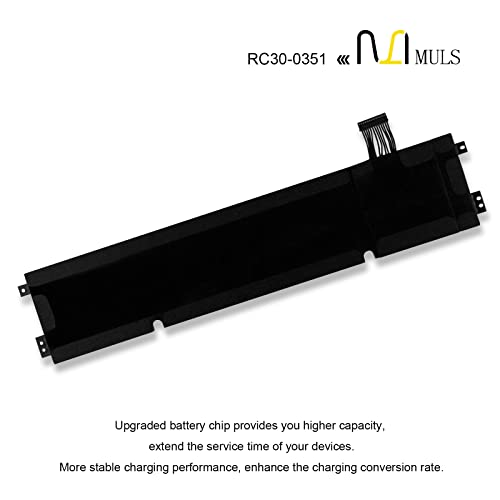RC30-0351 Battery Replacement for Razer Blade 15 Base 2020 2021 RZ09-0369x RZ09-0351 Notebook Series 4ICP7/63/69 Notebook RC30-0351 RZ09-0351 9E11 RZ09-03519E11 Gaming Laptop Battery 60.8Wh 4000mAh
