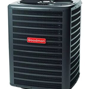 Goodman 1.5 TON 14.3 SEER2 Multi-Family Series Heat Pump (GSZM403610) with FREE programmable thermostat