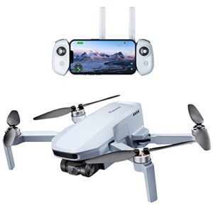 potensic atom se drones with camera for adults 4k eis, under 249g, 4km long transmission, level 5 wind resistance, 31 mins flight, gps auto return, portable and foldable drone for beginners