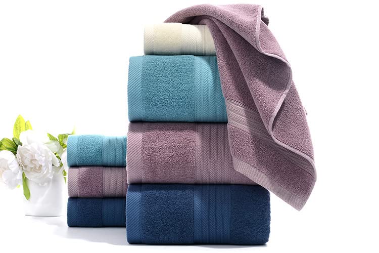 4-Pack Ultra Absorbent & Soft Cotton Hand Towels(14x29inch) for Bath, Hand, Face, Gym and Spa