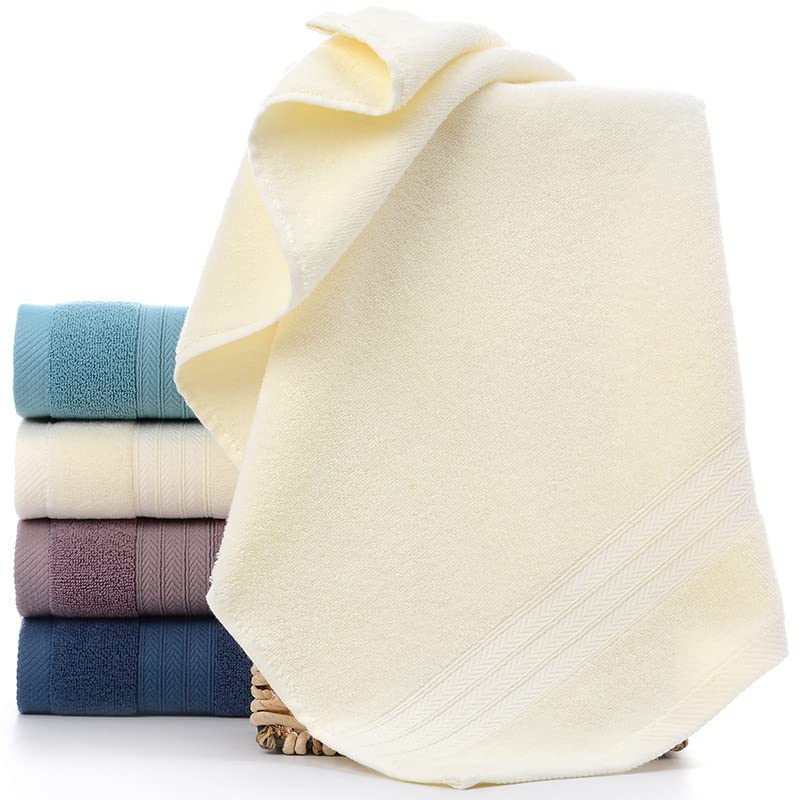 4-Pack Ultra Absorbent & Soft Cotton Hand Towels(14x29inch) for Bath, Hand, Face, Gym and Spa