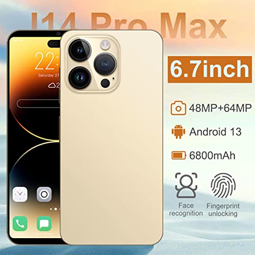 FOSA 6.1inch Cellphone for Android 11 Unlocked Smartphone Support Fingerprint Lock Dual Sim Card Mobile Phone, Ten Cores CPU, HD Screen, Large Battery