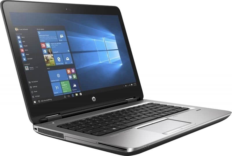 HP Probook 640 G3 Business Laptop, 14" FHD(1920 x 1080) Laptop, Intel Core i5-7200U 2.5GHz, 16GB DDR4 RAM, 256GB SSD, Backlit Keyboard, Fingerprint, Windows 10 Pro (Renewed)