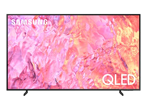 SAMSUNG QN50Q60CAFXZA 50 Inch QLED 4K Quantum HDR Dual LED Smart TV with a FIXED-MOUNT-43-90 TV Mount for 43 Inch-90 Inch Compatible TV's and HDTV Screen Cleaner Kit (2023)