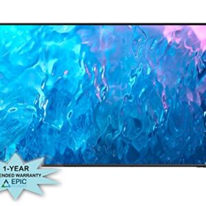 SAMSUNG QN55Q70CAFXZA 55 Inch QLED 4K Quantum HDR Dual LED Smart TV with an Additional 1 Year Coverage (2023)