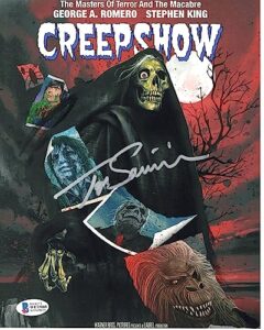 tom savini signed 8x10 photo creepshow 1982 horror movie sfx autograph beckett witness