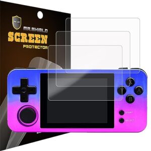 mr.shield [3-pack] screen protector for anbernic rg280m handheld game console premium clear screen protector (pet material)