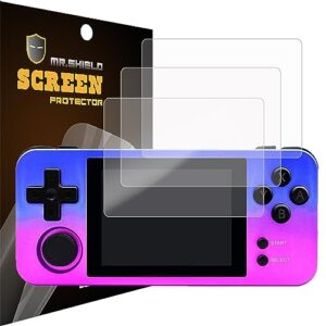 mr.shield [3-pack] screen protector for anbernic rg280m handheld game console anti-glare [matte] screen protector (pet material)