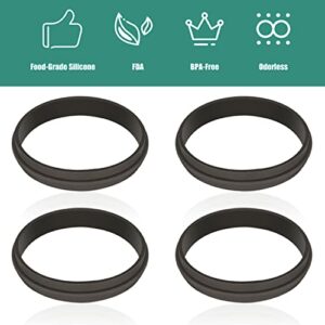 DanziX 8 Pack Replacement Gasket Rubber Seal, Silicone Lid Seal Replacement Compatible with Gatorade Water Bottle Gatorade GX Bottle