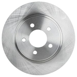 qpmalsns brake rotor brake pad kit fits rear solid 2-wheel set rwd (cast iron)