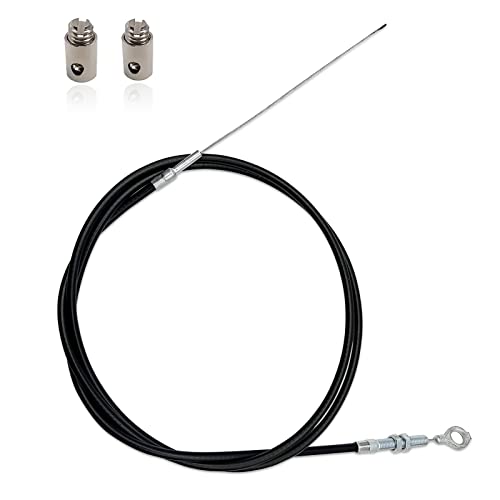 cueclue Pack-1 59" Throttle Cable, Kart Accessories for Go Kart Predator 212 CC Engine GX160 GX200 196CC 5.5HP 6.5HP Manco 8252-1390 ASW Go Cart Accelerator (Black)