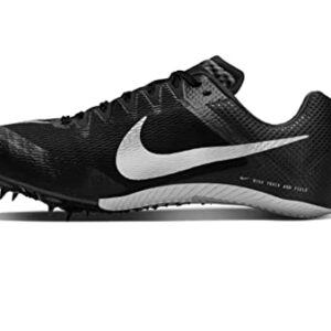 Nike Zoom Rival Sprint Track and Field Shoes nkDC8753 001 (Black/Metallic Silver, us_Footwear_Size_System, Adult, Men, Numeric, Medium, Numeric_9_Point_5)