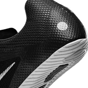 Nike Zoom Rival Sprint Track and Field Shoes nkDC8753 001 (Black/Metallic Silver, us_Footwear_Size_System, Adult, Men, Numeric, Medium, Numeric_9_Point_5)