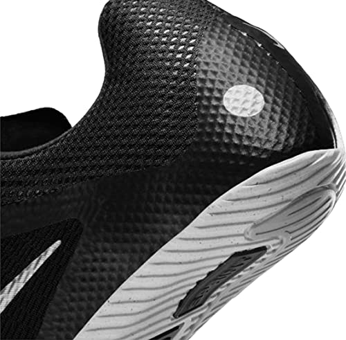 Nike Zoom Rival Sprint Track and Field Shoes nkDC8753 001 (Black/Metallic Silver, us_Footwear_Size_System, Adult, Men, Numeric, Medium, Numeric_9_Point_5)