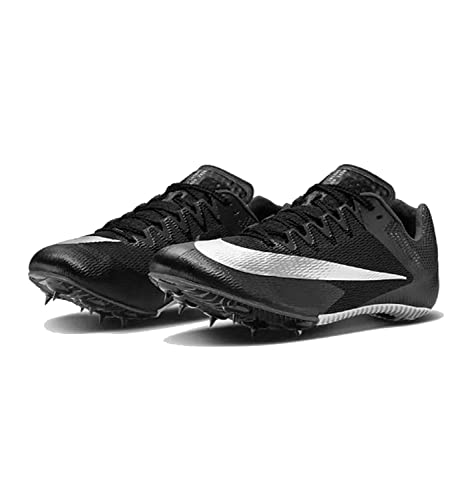 Nike Zoom Rival Sprint Track and Field Shoes nkDC8753 001 (Black/Metallic Silver, us_Footwear_Size_System, Adult, Men, Numeric, Medium, Numeric_9_Point_5)