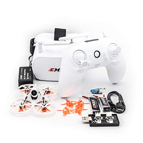 EMAX Tinyhawk 2 II RTF Kit FPV FRSKY Camera Racing Drone with Goggles and Controller for Kids and Racubg Beginners