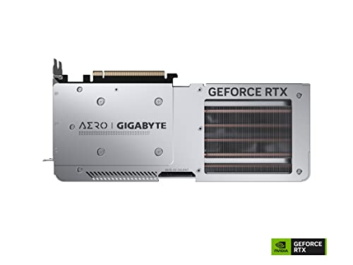 Gigabyte GeForce RTX 4070 AERO OC 12G Graphics Card, 3X WINDFORCE Fans, 12GB 192-bit GDDR6X, GV-N4070AERO OC-12GD Video Card