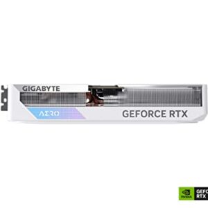 Gigabyte GeForce RTX 4070 AERO OC 12G Graphics Card, 3X WINDFORCE Fans, 12GB 192-bit GDDR6X, GV-N4070AERO OC-12GD Video Card