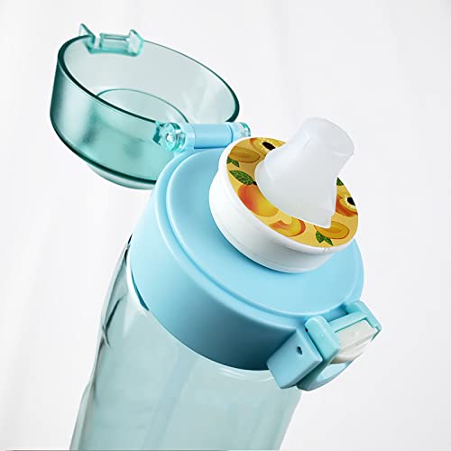 Zzzhoujiang Bottle Holder with 2 pezzi Air Up Pods, 650 ml, Air Up Flavour Water Bottles, Air Up Water Bottle Starter Set Sports Water Cup Suitable for Outdoor Sports (B)