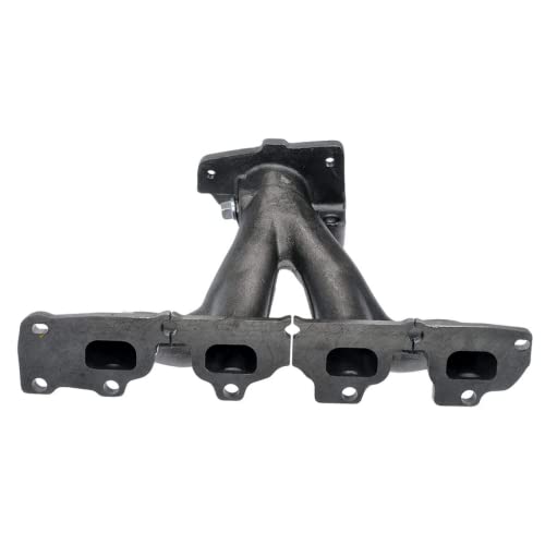 for Saturn Vue 2008 2009 2010 Exhaust Manifold Kit | Cast Iron | 1 Manifold Gasket and 1 Flange Gasket | 3 Studs | 3 Nuts | Replacement for 12603792, 12607724