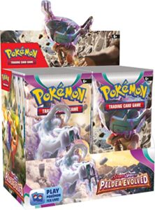 pokemon tcg: scarlet & violet - paldea evolved booster display box